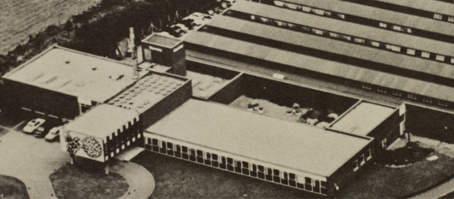 Historical image of Daler-Rowney manufacturing plant